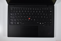 The keyboard of the Lenovo ThinkPad X1 Carbon Gen 13 (image source: Benjamin Herzig)