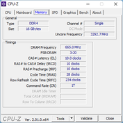 CPU-Z: Memory