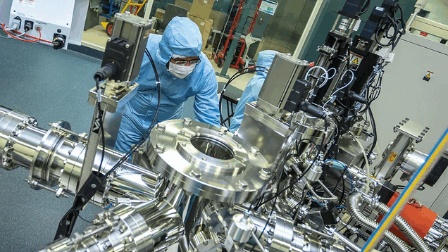 Inside CSIRO’s dedicated quantum battery research lab.