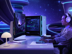 The new Alienware Area-51 gaming desktop comes with one CPU and GPU combination for now. (Image source: Dell)