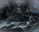 The Bugatti Ceramique Edition One smartwatch has been inspired by the manufacturer's beautiful sports cars. (Image source: Bugatti/VIITA - edited)