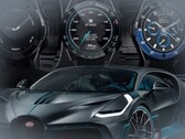 The Bugatti Ceramique Edition One smartwatch has been inspired by the manufacturer's beautiful sports cars. (Image source: Bugatti/VIITA - edited)