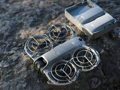 The DJI Neo 2 with its charging hub and two 11.6 Wh batteries (7.16V/1,606 mAh). (Image source: via Igor Bogdanov)