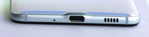 Lower edge: USB C port, speaker