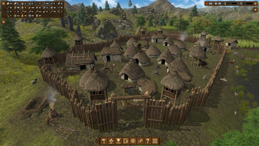 An image showing a city in Dawn of Man.