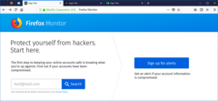 Firefox 62 will feature a new Firefox Monitor add-on. (Source: Mozilla)