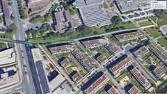 GNSS test route: turning point