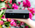 One of the two configuration of the mini PC has the MCIO port. Pictured: a side view of the GPD Box.