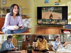 Promotional image of GameChat feature coming with the Switch 2. (Image source: Nintendo)