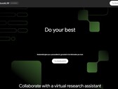 Google NotebookLM homepage (Source: Own)