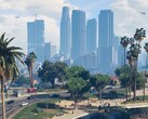 As expected, GTA 5's Los Santos looks noticeably better on PS5 compared to last-gen consoles and even the PC version (Image: Rockstar Games)