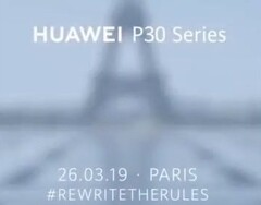 Huawei P30 series launch teaser (Source: Huawei Mobile on Twitter)