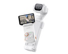 The 2-inch OLED remote control display detaches from the Insta360 Luna Pro 8K gimbal camera.