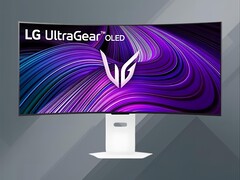 LG 39GX90SA 39-inch curved OLED gaming monitor front view (Image source: LG)