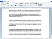 Microsoft WordPad in Windows 10 (Image source: Own)