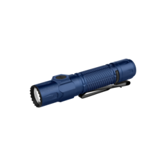 The new Warrior Ultra flashlight in Navy Blue (Image source: Olight)
