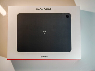 OnePlus Pad Go 2 retail box. (Image Source: Notebookcheck)