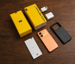 Poco M8 Power box contents.