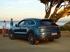 Porsche Cayenne plug-in hybrid electric SUV.