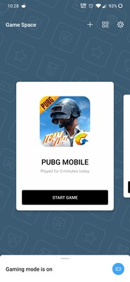 The Game Space app.