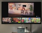 Switch 2 GameChat shown on a TV