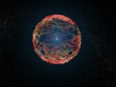An image showing the supernova SN 1993J.