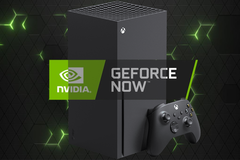 GeForce NOW is now playable on Xbox Series X with the Edge browser. (Image source: Microsoft &amp; NVIDIA - edited)