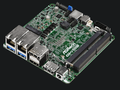 The ASRock 4x4-V2000 will most likely be the same size as the V1000M pictured here. (Image Source: ASRock)