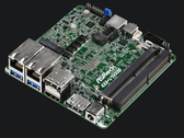 The ASRock 4x4-V2000 will most likely be the same size as the V1000M pictured here. (Image Source: ASRock)