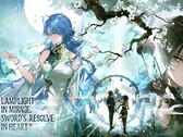 Wuthering Waves "Lamplight in Mirage, Sword's Resolve in Heart" key art.