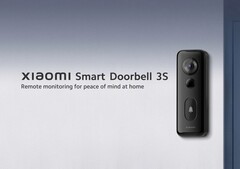 The smart video doorbell Xiaomi Smart Doorbell 3S will be launched globally very soon (Image: Xiaomi)