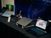 Lenovo's new Yoga Pro, ThinkBook, and RTX Spark creator laptops on display at IFA 2026.