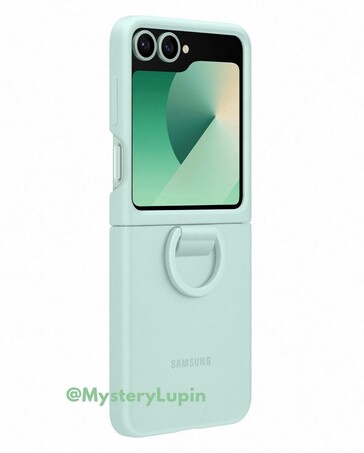 The Galaxy Z Flip6. (Image source: @MysteryLupin)