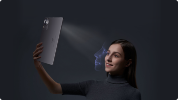 The device can be unlocked using face recognition (Image source: Cubot)