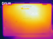 Heat development bottom (idle)