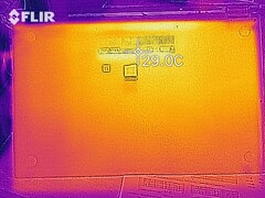 Heat development bottom (idle)