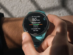 The Forerunner 265 is one of five Forerunner smartwatches eligible to download Software Version 25.06. (Image source: Garmin)