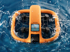 The HoverAir Aqua appears to offer much better waterproofing than its rivals. (Image source: HoverAir)