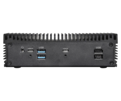 Front panel ports (Image Source: ASRock)