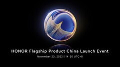 Honor will announce its next flagship smartphones on November 23. (Image source: Honor)