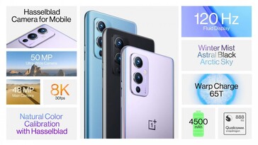 OnePlus 9 - Features. (Image Source: OnePlus)