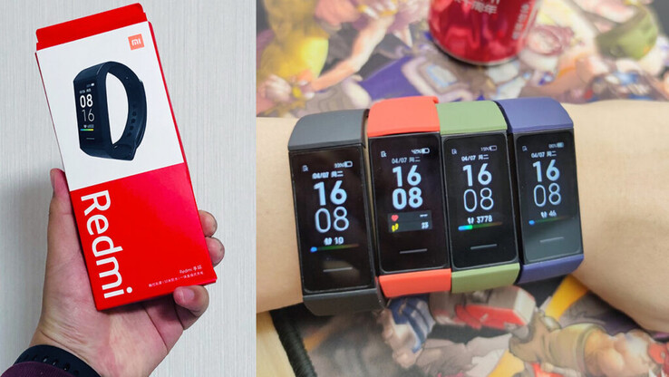 Redmi Band box and colors. (Image source: xiaomishka.ru)