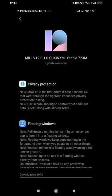 MIUI 12 for the Redmi Note 9 Pro Max.