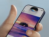 Siri AI activation animation.