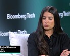 Asha Sharma during Bloomberg Tech interview.