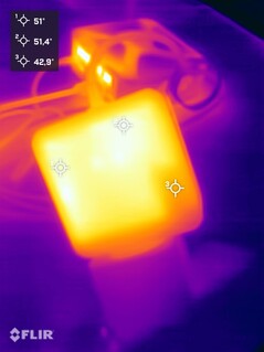 Power supply unit during the stress test