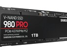 The new 1 TB Samsung 980 PRO can reach a maximum read speed of 7 GB/s. (Image source: Samsung)