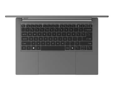 Acer Swift X 14 keyboard. (Image source: Acer)