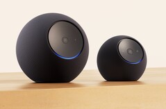 The Amazon Echo Studio and Echo Dot Max share a nearly identical design. (Image source: Amazon)