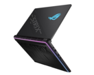 The Asus ROG Strix Scar 16 features a chassis with AniMe Matrix Vision and Aura Sync RGB lighting. (Image source: Asus)
